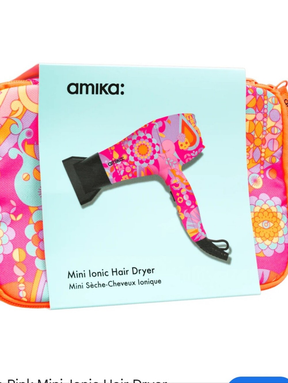 amika Mini Ionic Hair Dryer